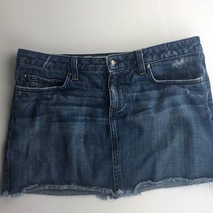 Juicy Couture jeans mini skirt size 30